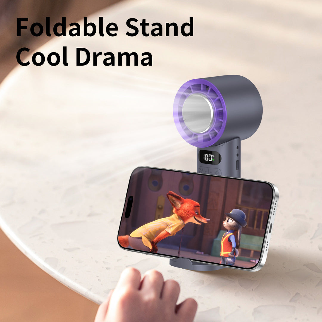 Unisex Portable Foldable Cooling Fan Bowlift