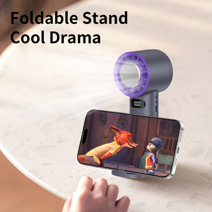 Unisex Portable Foldable Cooling Fan Bowlift