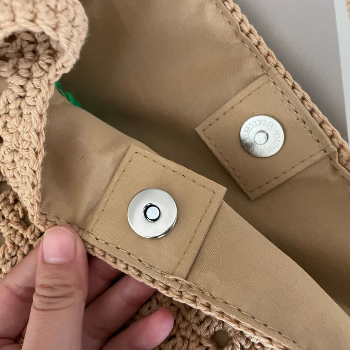 Braided Basket Tote Bag Bowlift