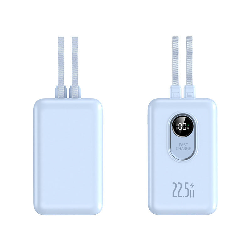 Portable power bank with fast charger and digital display Bowlift