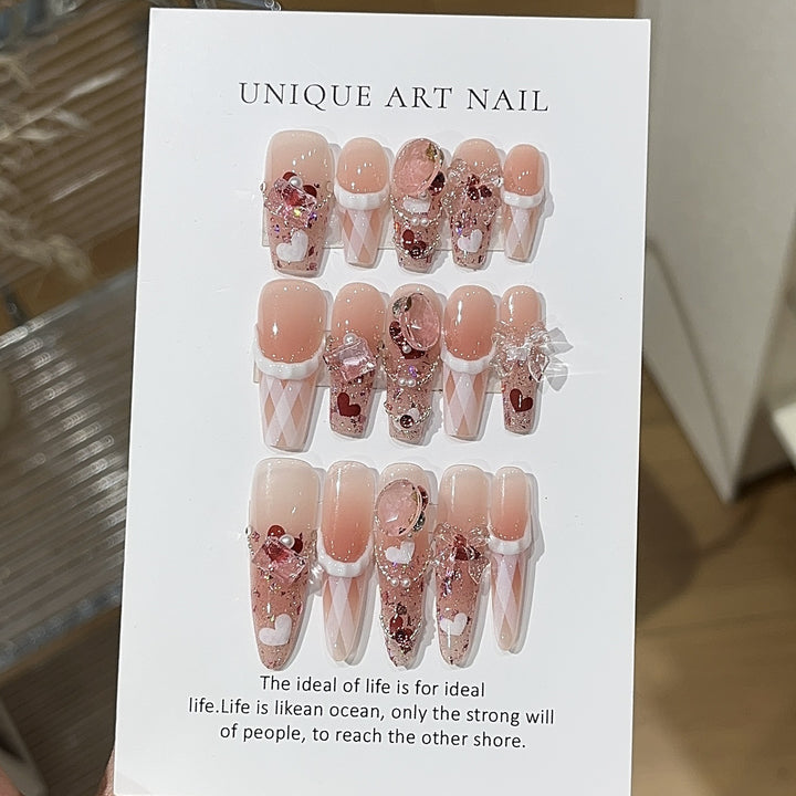 Nail Art Press-On Set Bowlift