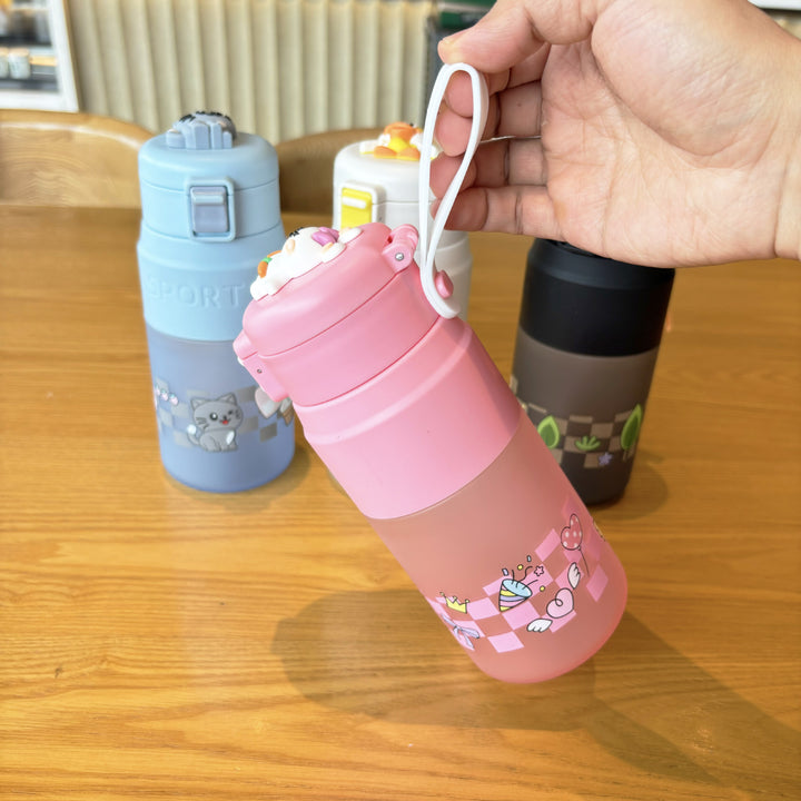 Women's Creative Insulated Drinking Bottle with Original Design Bowlift