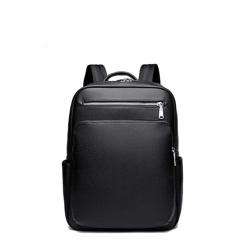 Smart Casual Leather Backpack Bowlift