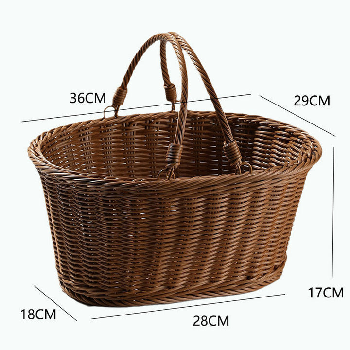 Woven Storage Basket Bowlift
