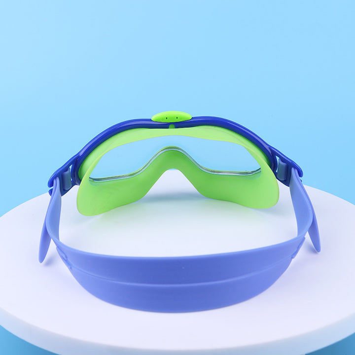 Waterproof swimming goggles with adjustable head strap and UV protection Bowlift