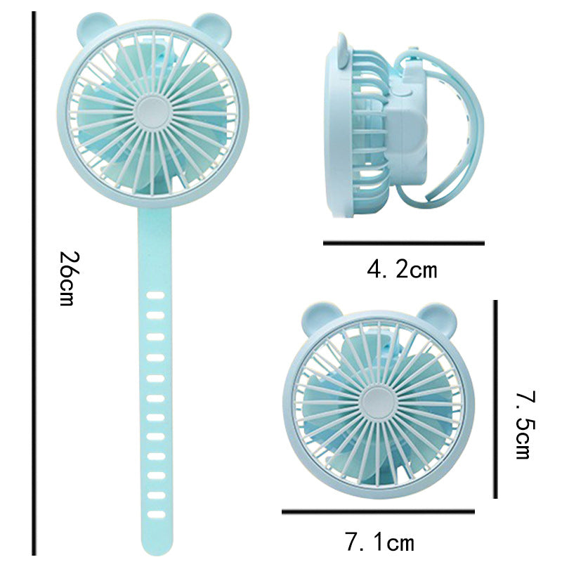 Unisex Portable Handheld Fan with Carry Strap Bowlift