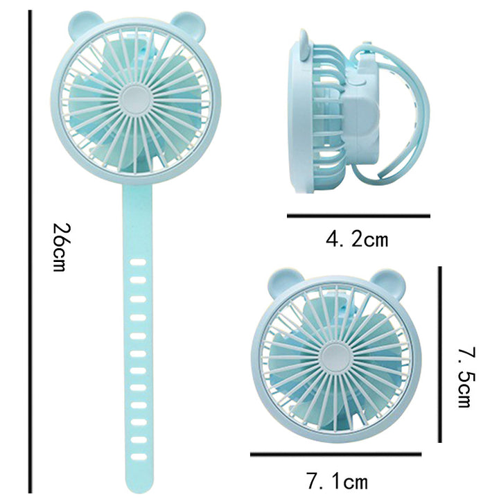 Women's Wearable Wrist Fan with Ergonomic Design Bowlift