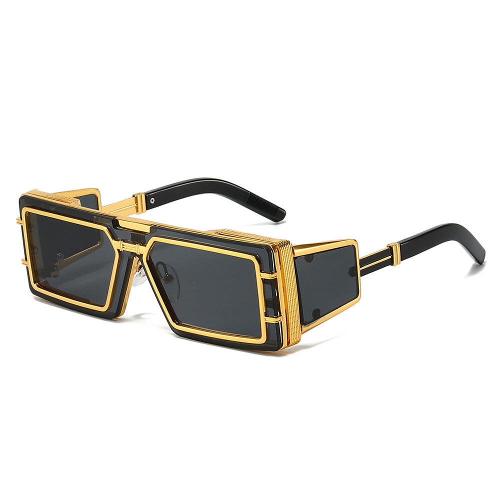 Ladies Fashion Designer Sunglasses with Generous Frame and Stylish Accent Bowlift