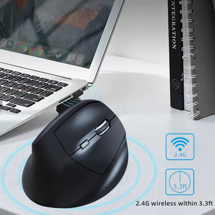Ergonomic Wireless Mouse Bowlift
