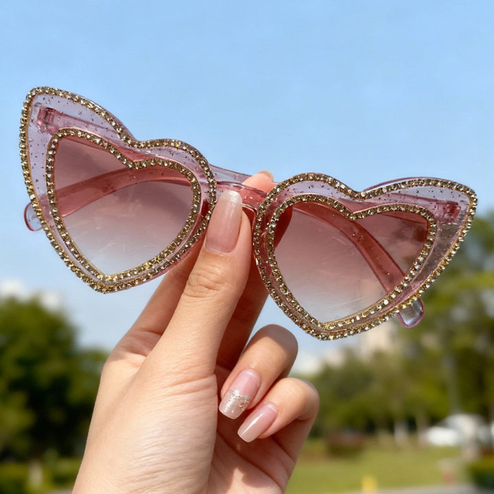 Glamorous Heart-Frame Sunglasses Bowlift