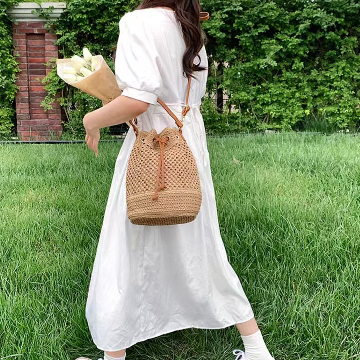 Light Macrame Tote Bag Bowlift