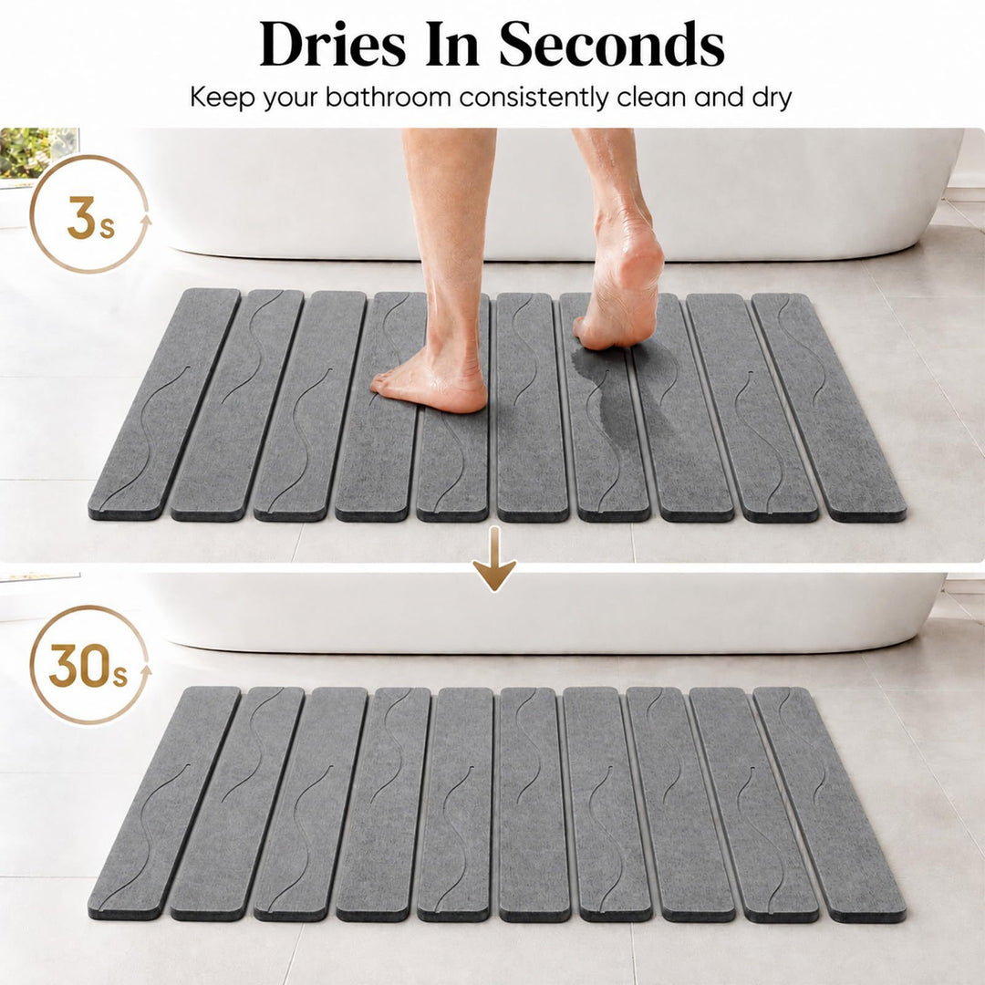 Adjustable Non-Slip Bathroom Shower Mat