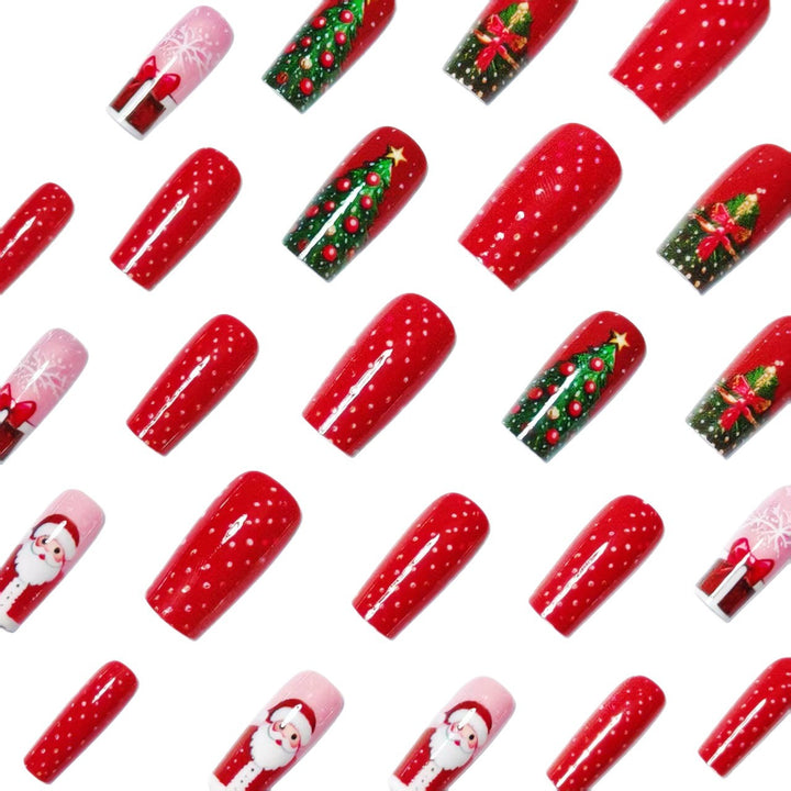 Festive Holiday-Themed Nail Art Bowlift 1788155602