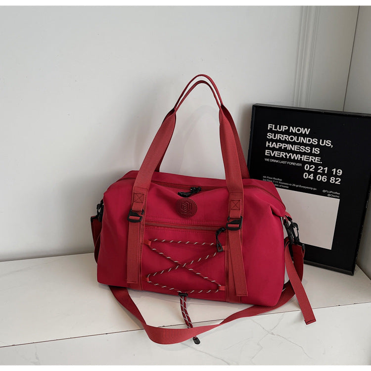 Sleek Multi-Compartment Travel Duffle