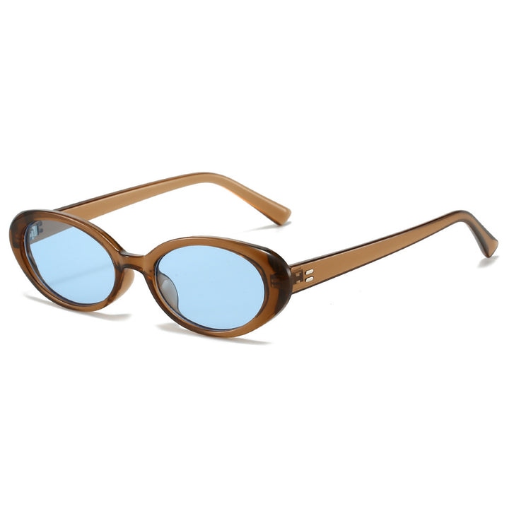 Classic Oval Frame Sunglasses Bowlift