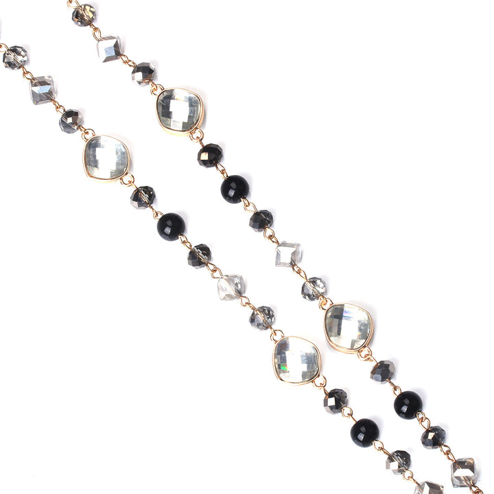 Decorative Beaded Eyewear Lanyard Bowlift