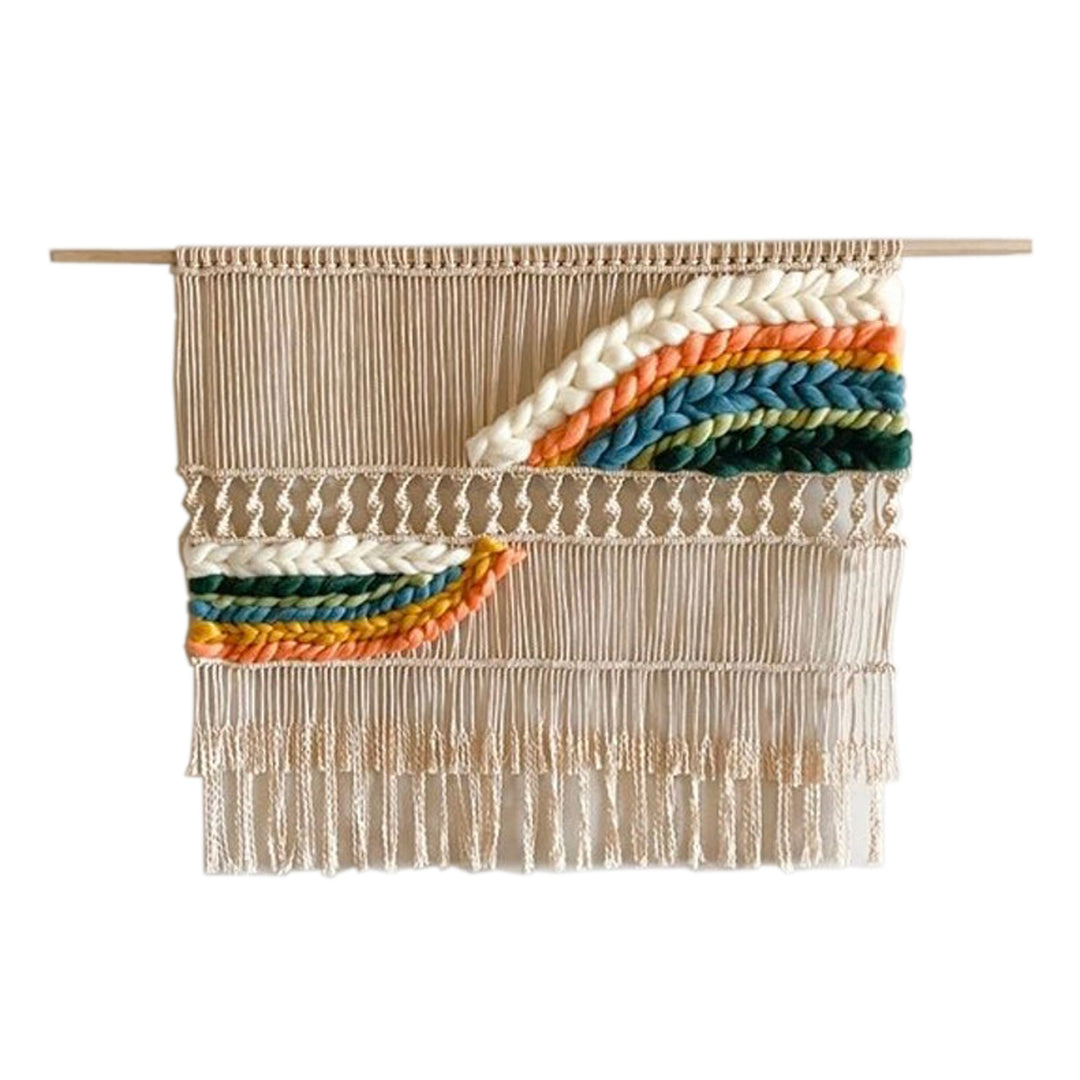 Handmade Woven Wall Hanging Art Bowlift