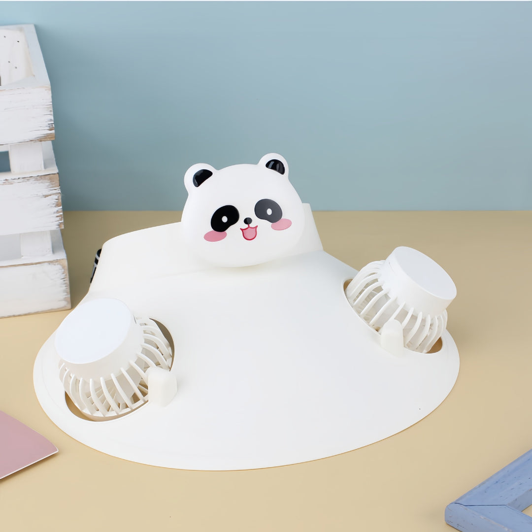 Ladies creative table fan with multifunctional design Bowlift