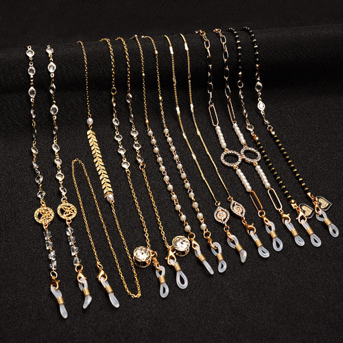 Delicate Layered Eyewear Chain Bowlift