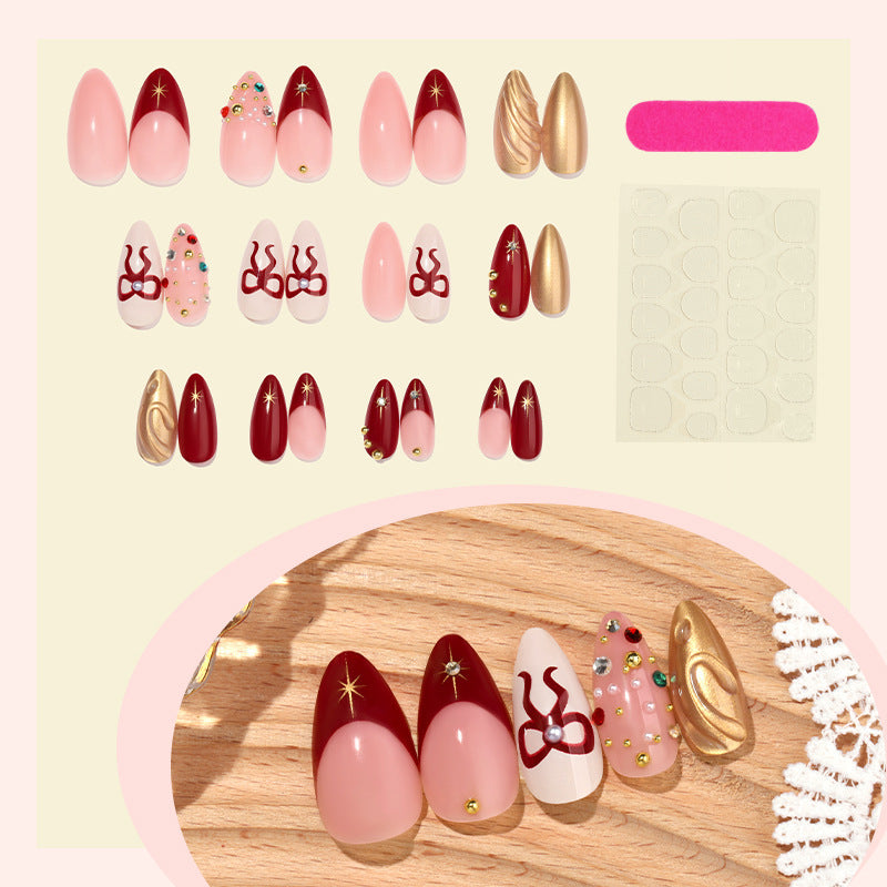 Creative Nail Art Set with Stylish Details Bowlift