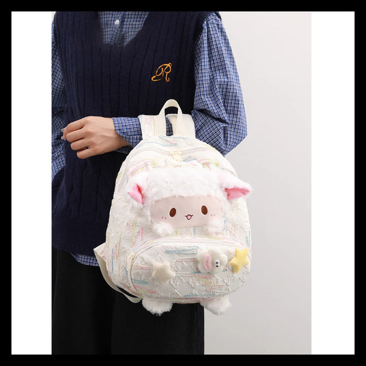 Cute Plush Animal Backpack Bowlift