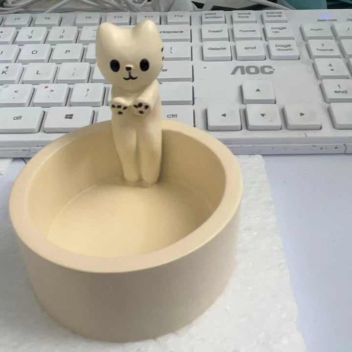 creative cat shelf Bowlift