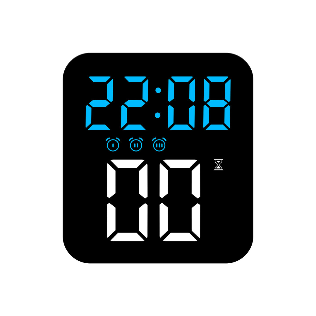 Digital multifunctional alarm clock with timer and alarm function Bowlift