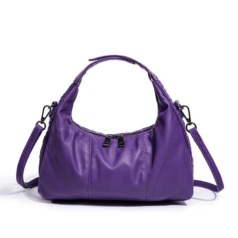 Stylish Leather Crossbody Bag Bowlift
