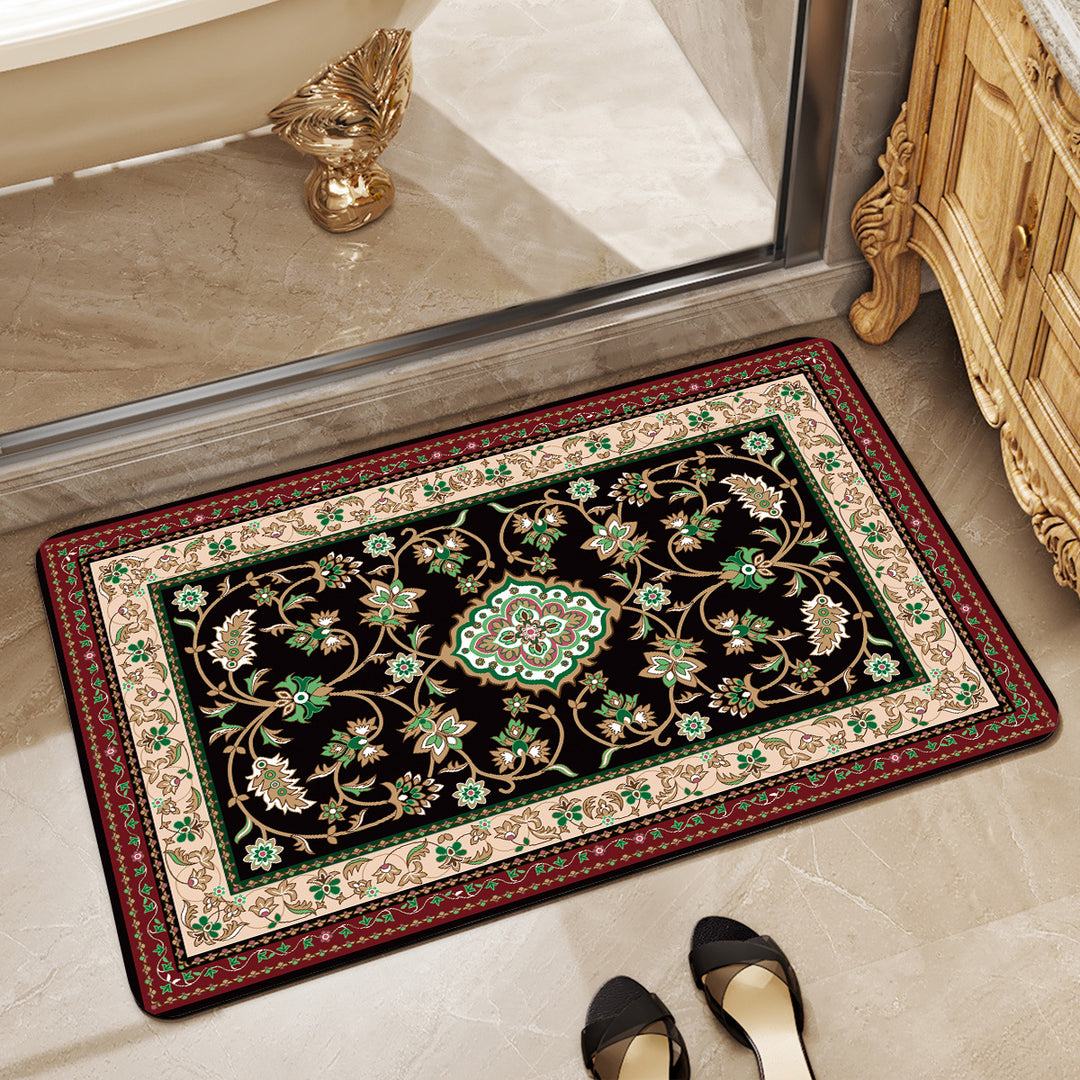 Luxurious Vintage-Inspired Floor Mat Bowlift