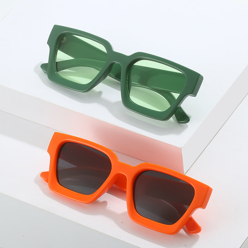 Bold Geometric Square Sunglasses Bowlift