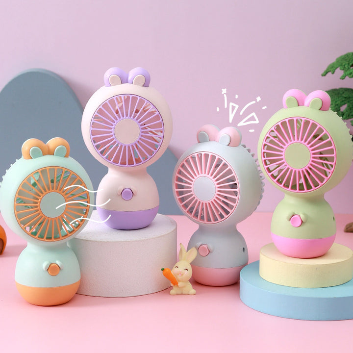 Unisex Portable Hand Fan in Creative Frog Design Bowlift