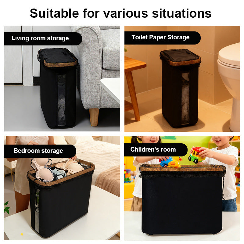 Versatile laundry separation box with removable lid and inner compartment Bowlift