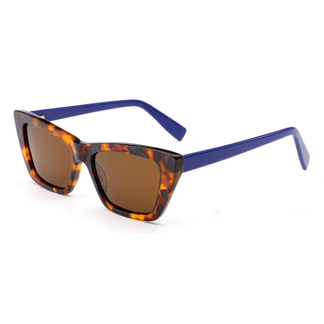 Women's sunglasses in trendy, geometric design with high-quality plastic frame Bowlift