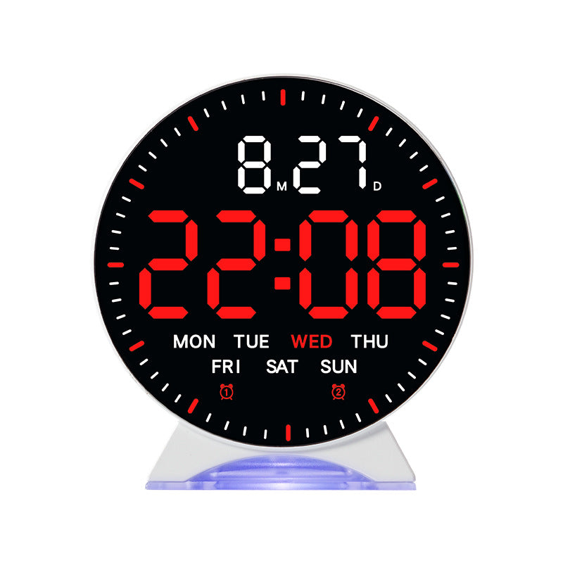 Digital multifunction alarm clock with calendar and temperature display Bowlift