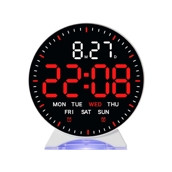 Digital multifunction alarm clock with calendar and temperature display Bowlift