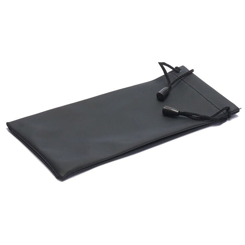 Folding premium soft leather sunglasses roll pouch Bowlift