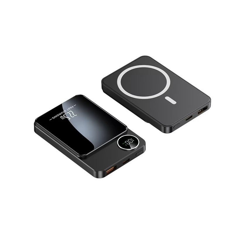 Powerbank with Fast Wireless Charger and LCD Display Bowlift