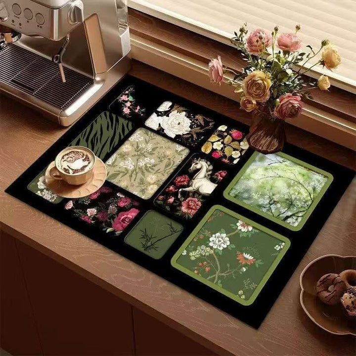 Artistic Kitchen Mat