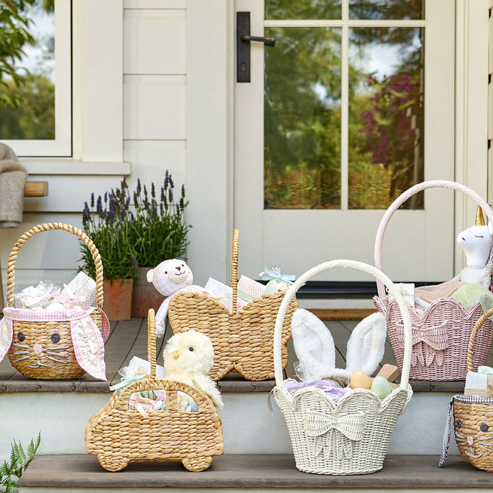 Woven Car-Shaped Storage Basket Bowlift