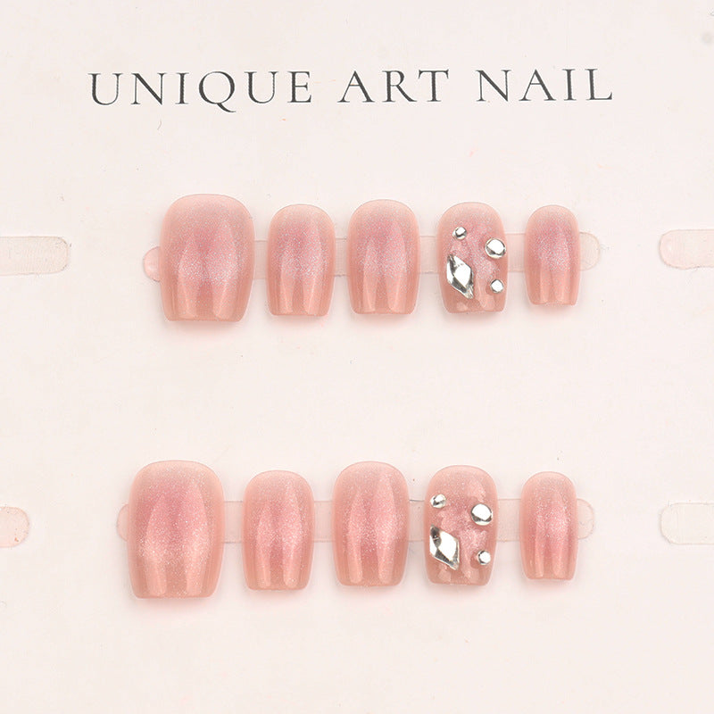 Glamorous Decorative Press-On Nail Set Bowlift