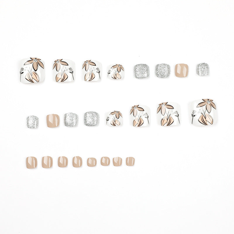 Artful Nail Art with Floral Designs Bowlift