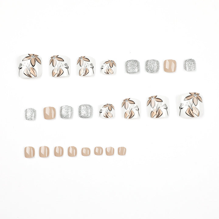 Artful Nail Art with Floral Designs Bowlift