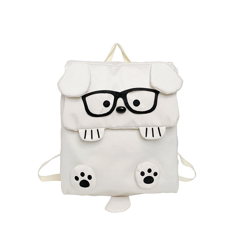 Backpack in Creative Dog Design with Funny Details Bowlift