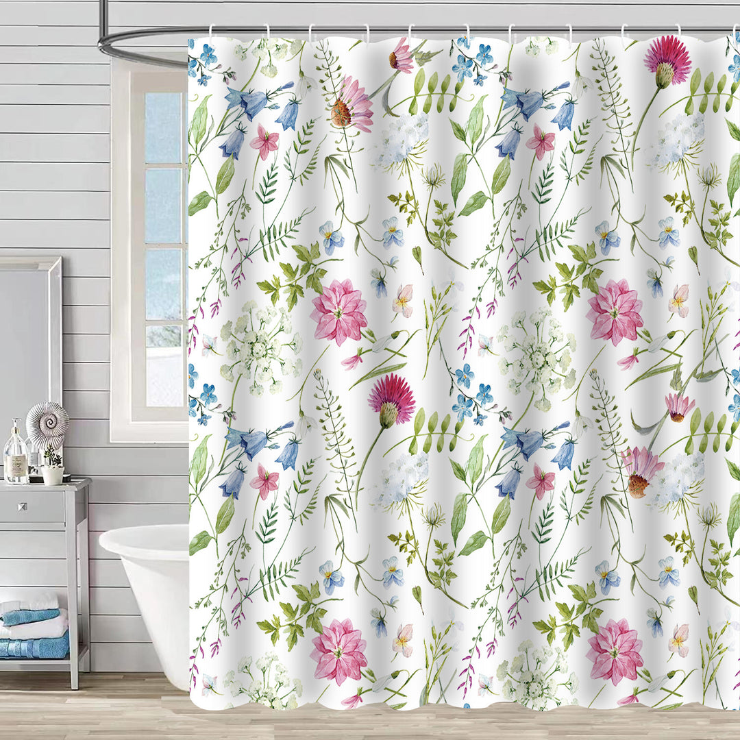 Botanical Garden Shower Curtain Bowlift
