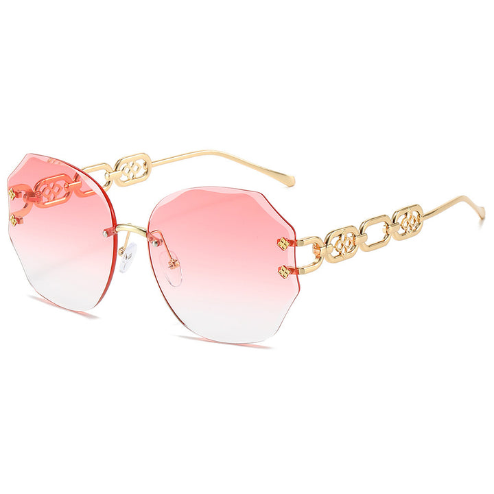 Elegant Oversized Octagonal Sunglasses Bowlift