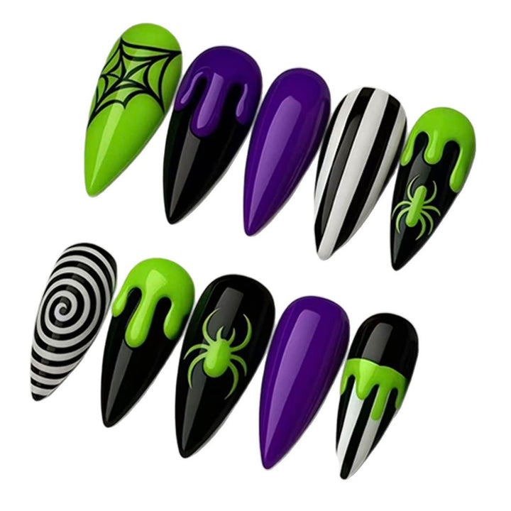 Creative Halloween Art Nails Bowlift