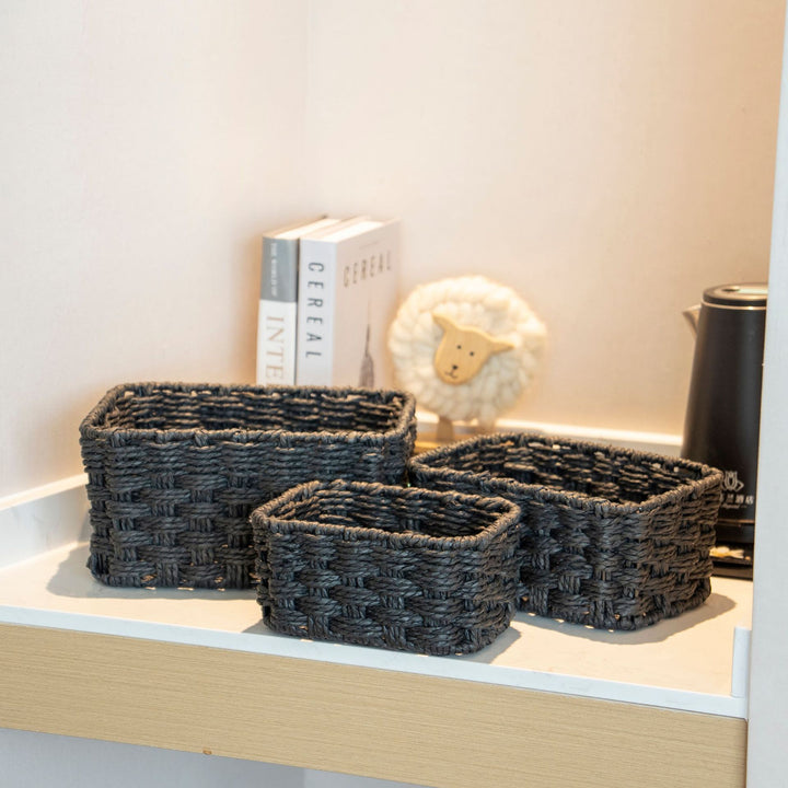 Multi-Purpose Woven Storage Baskets Bowlift