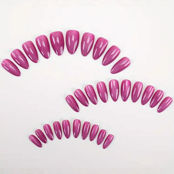 Long-Lasting Glossy Stiletto Nail Tips Bowlift