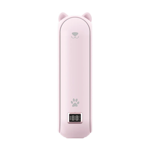 Unisex Digital Temperature Display Heated Portable Fan Bowlift