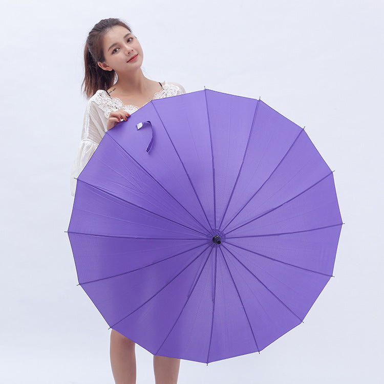 Ladies Rainbow Umbrella Bowlift